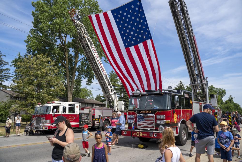 2022 4th Fest Parade City of Lawrence, Indiana