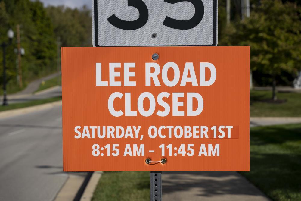 Road Closure Summary for Indy Half Marathon at Fort Ben City of